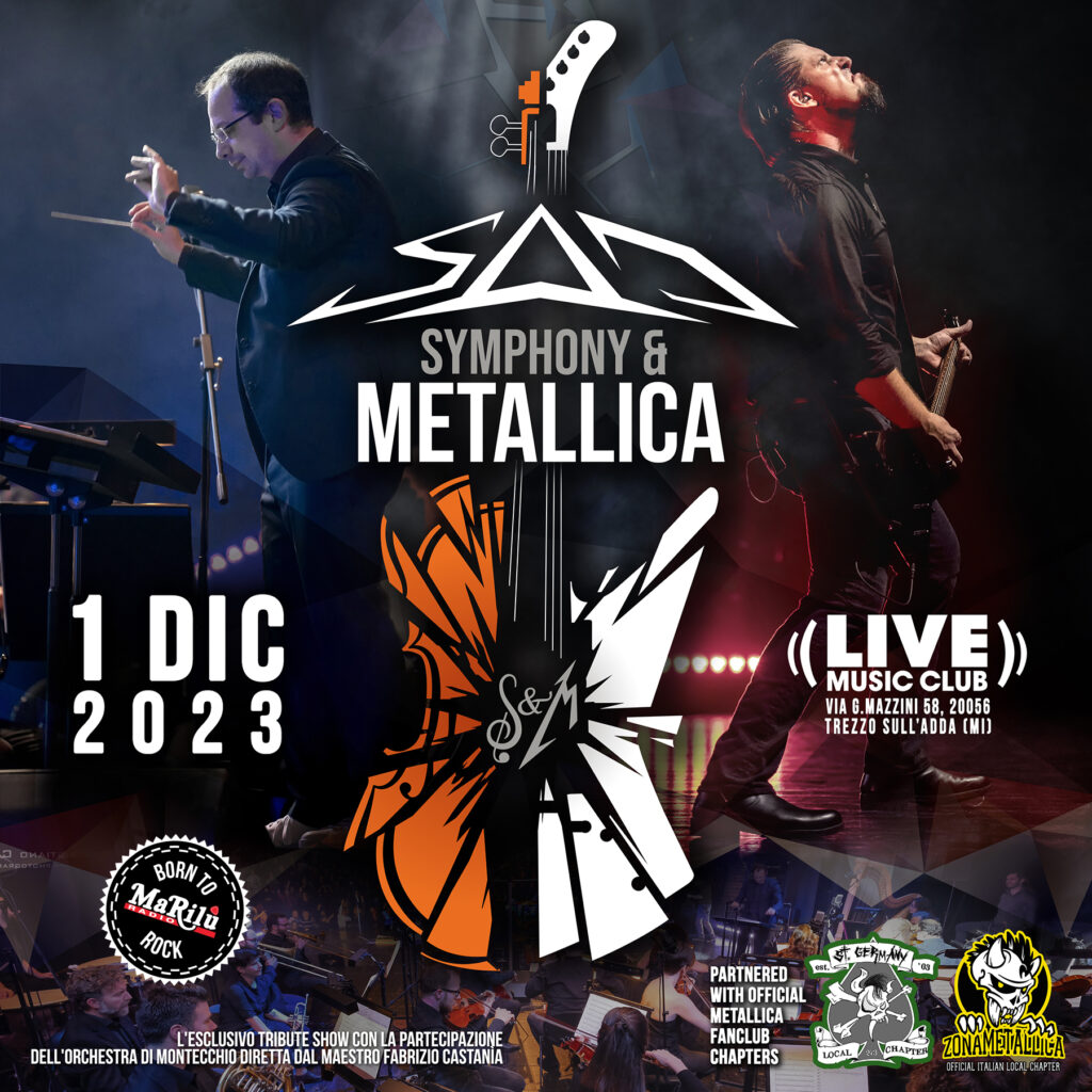 SaD Symphony and Metallica Live Club Milano Radio Marilù