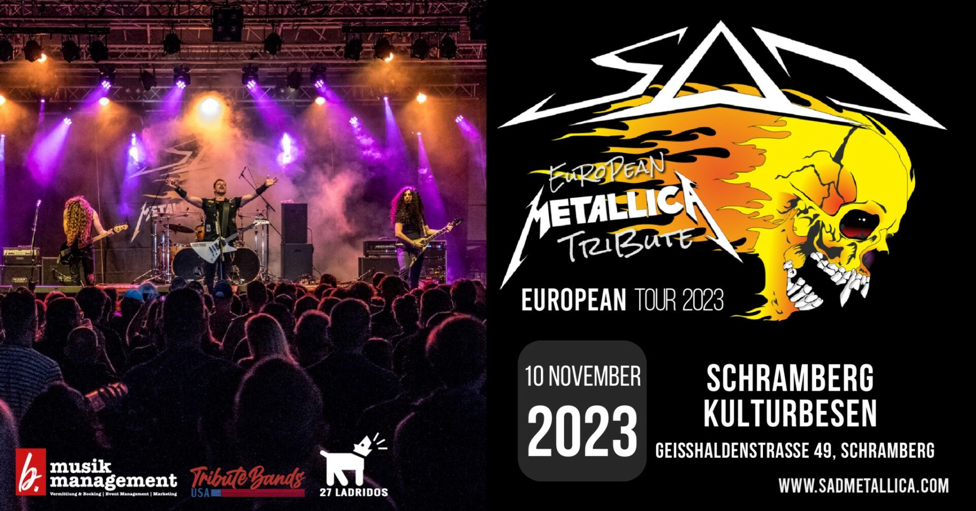 SaD European Metallica Tribute Live @ Schramberg Kulturbesen