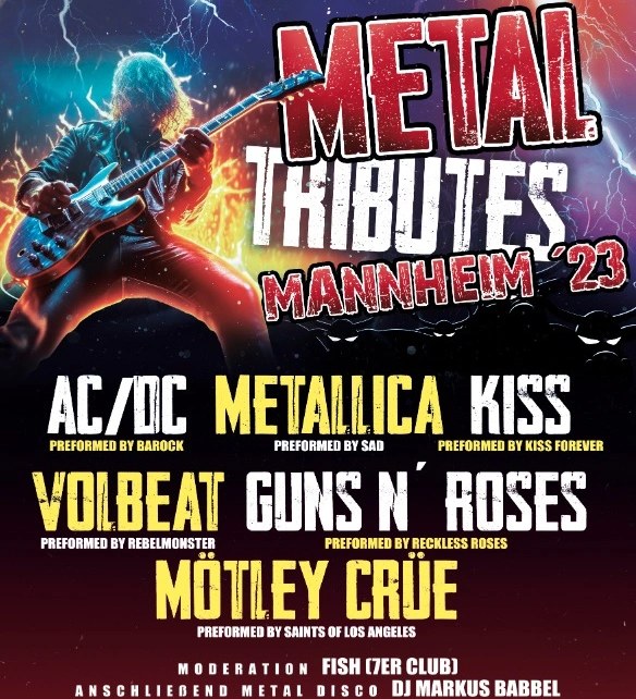 SaD European Metallica Tribute Live @ Metal Tributes Mannheim '23