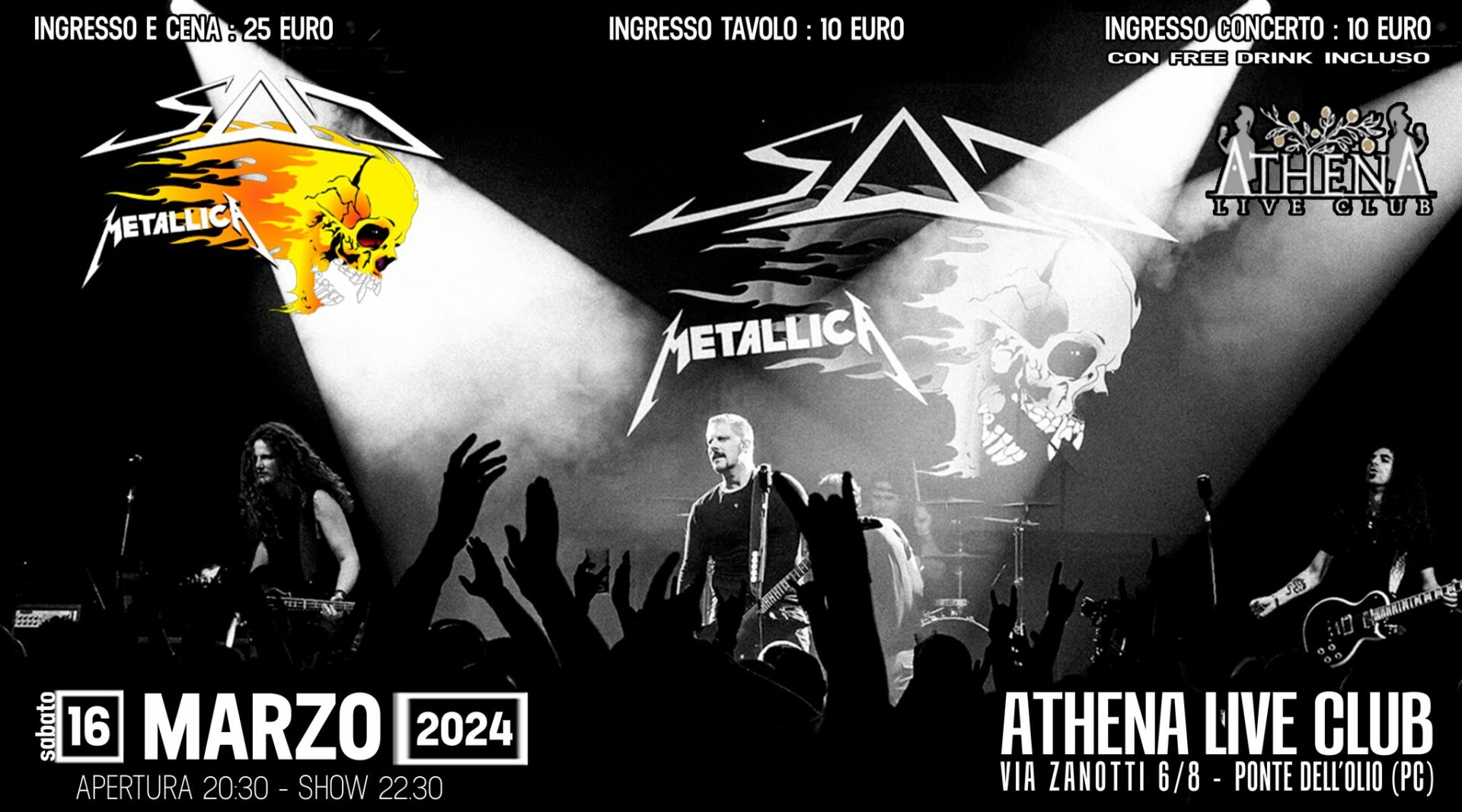 SAD European Metallica Tribute