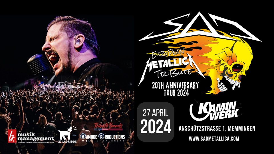 SaD European Metallica Tribute Live @ Kaminwerk