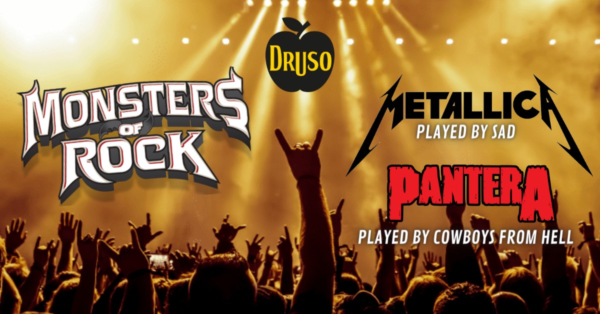 MONSTERS OF ROCK ✦ Metallica & Pantera tribute live at Druso BG