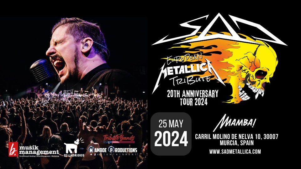 SaD European Metallica Tribute Live @ Mamba